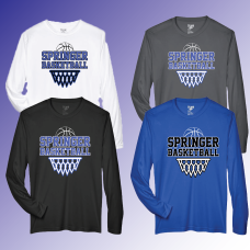 Springer Basketball Long Sleeve Tech Tee
